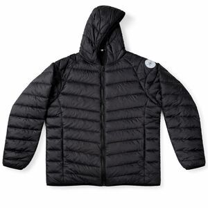 Uniqlo Ultra Light Down Hooded Puffer Jacket Black XXL Packable Gorpcore